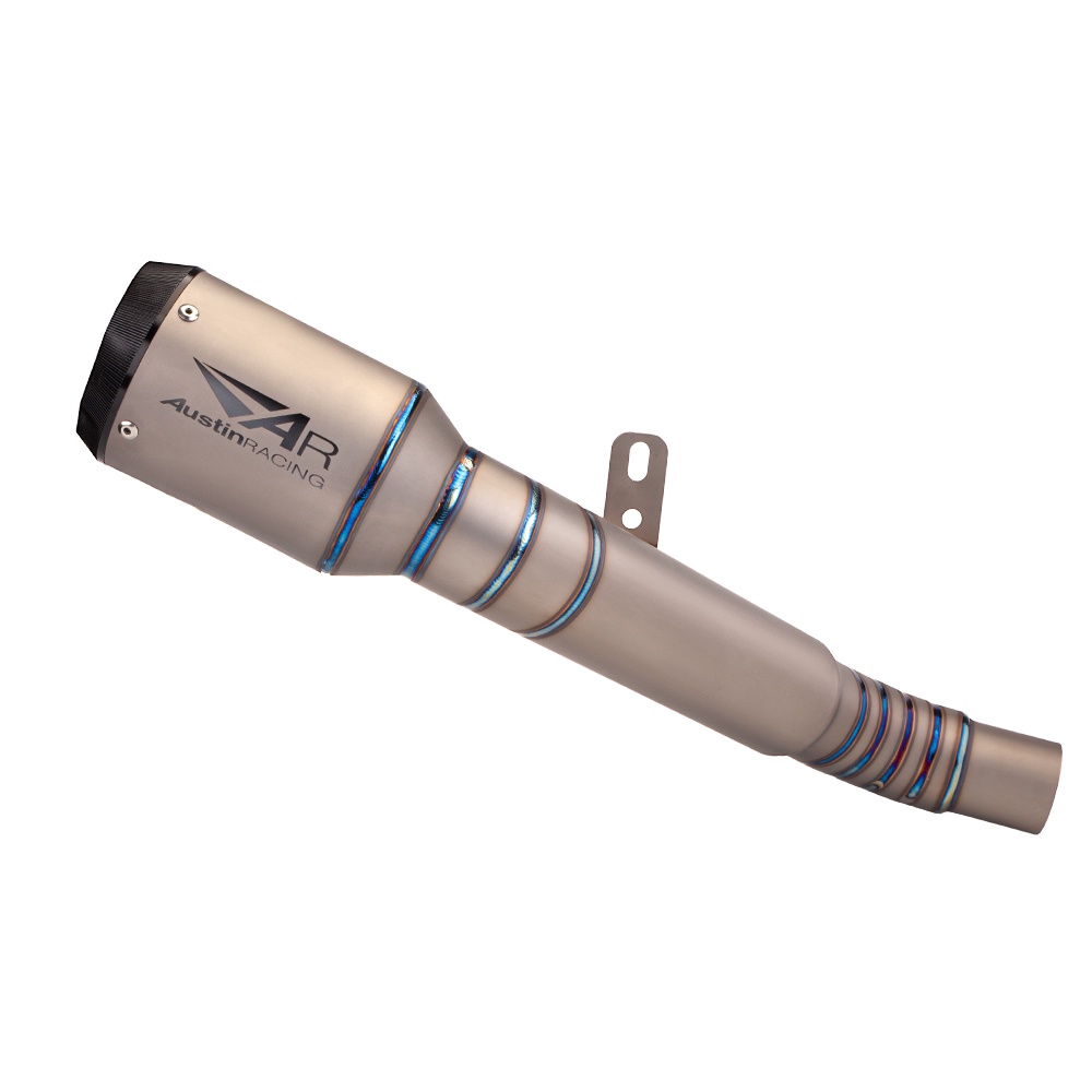 For Slip-On Line kawasaki zx6r exhaust Titanium muffler AustinRacing ...