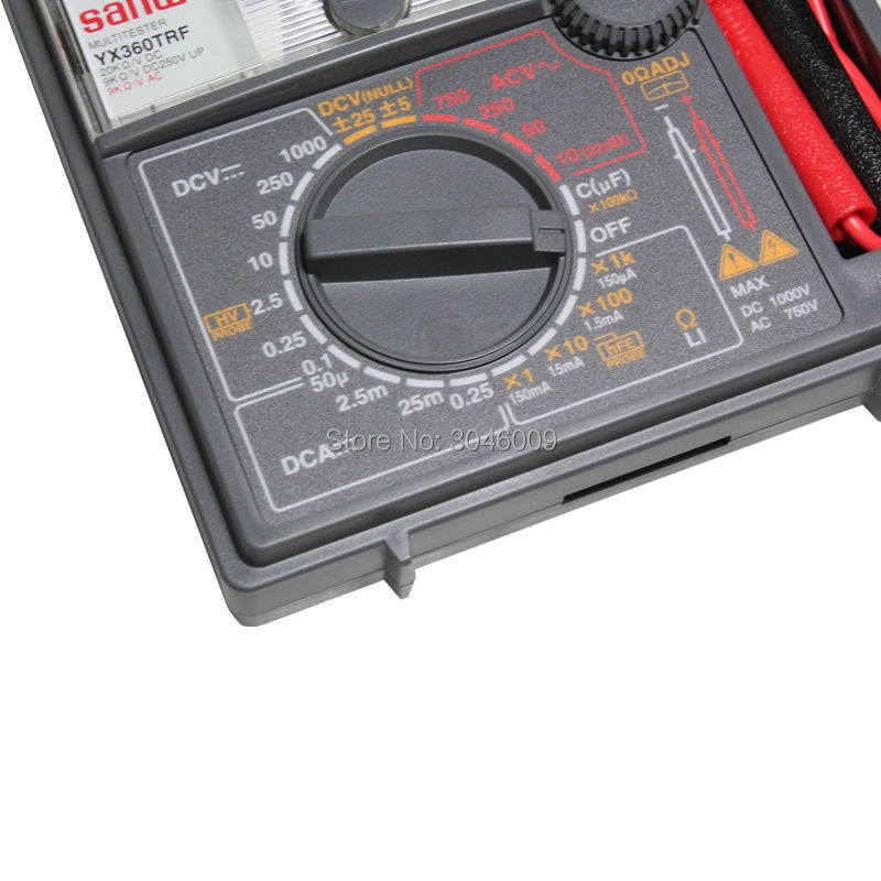 Sanwa YX360TRF Analog Multi-Tester Multi-Meter Made in JAPAN Analogue ...