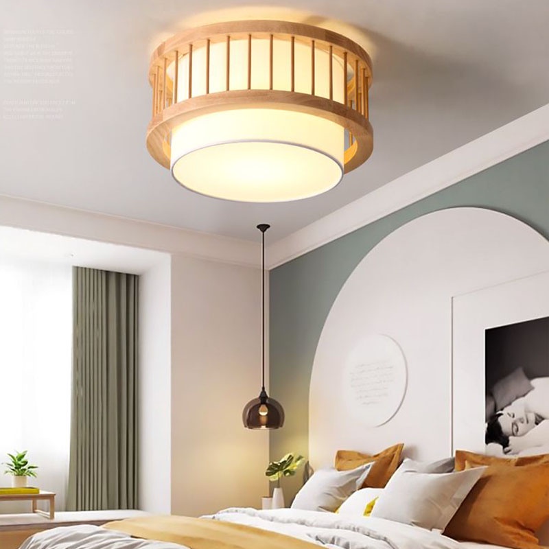AIMI Japanese Bedroom Ceiling Light Creative Simple Dining Light Living