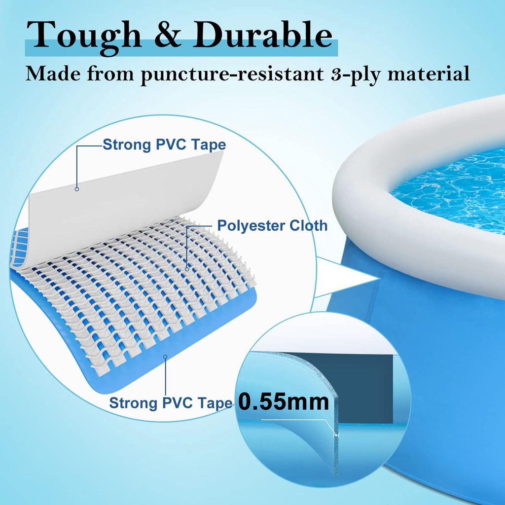 Electric Air Pump Bestway Swimming Pool Adult Kids Family Size ...