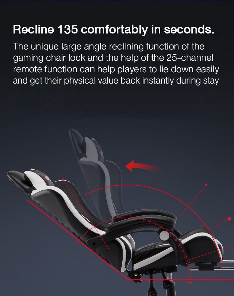 IKER Computer chair, Internet cafe game chair, electronic racing ...