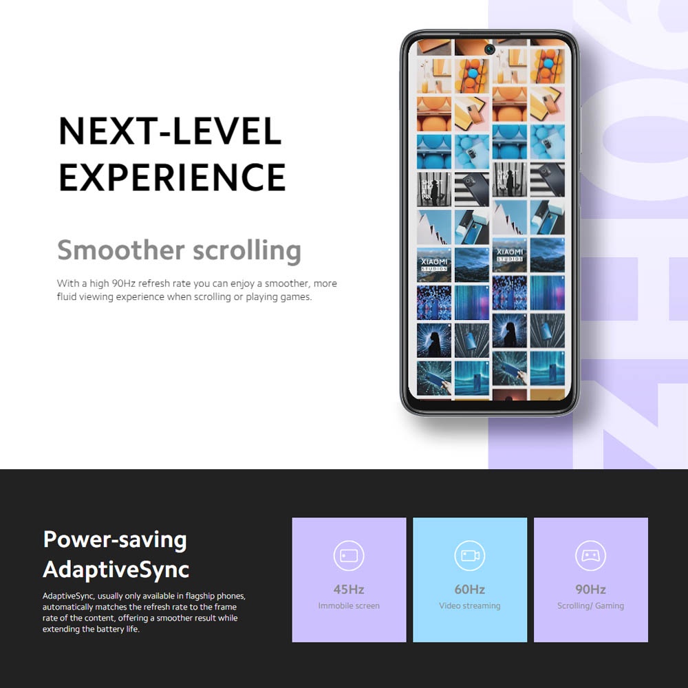 Xiaomi Redmi 10 (2022) Smartphone 64GB 4GB RAM Dual SIM Carbon Gray: Display 90Hz E Batteria 5000mAh