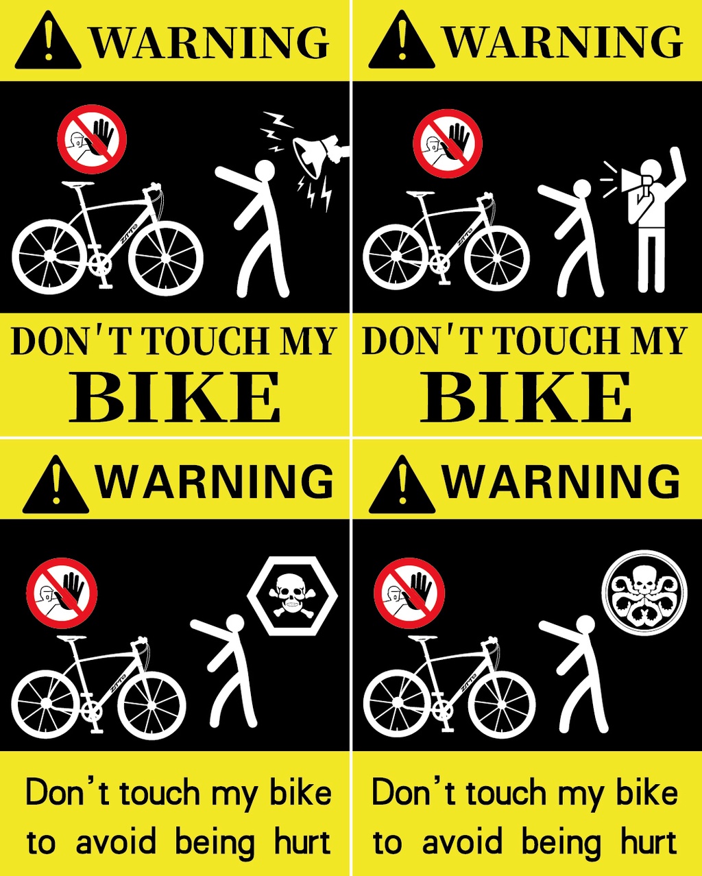 ZTTO 36PCS Sticker Set MTB Road Bike Sticker High Quality Label Paper ...