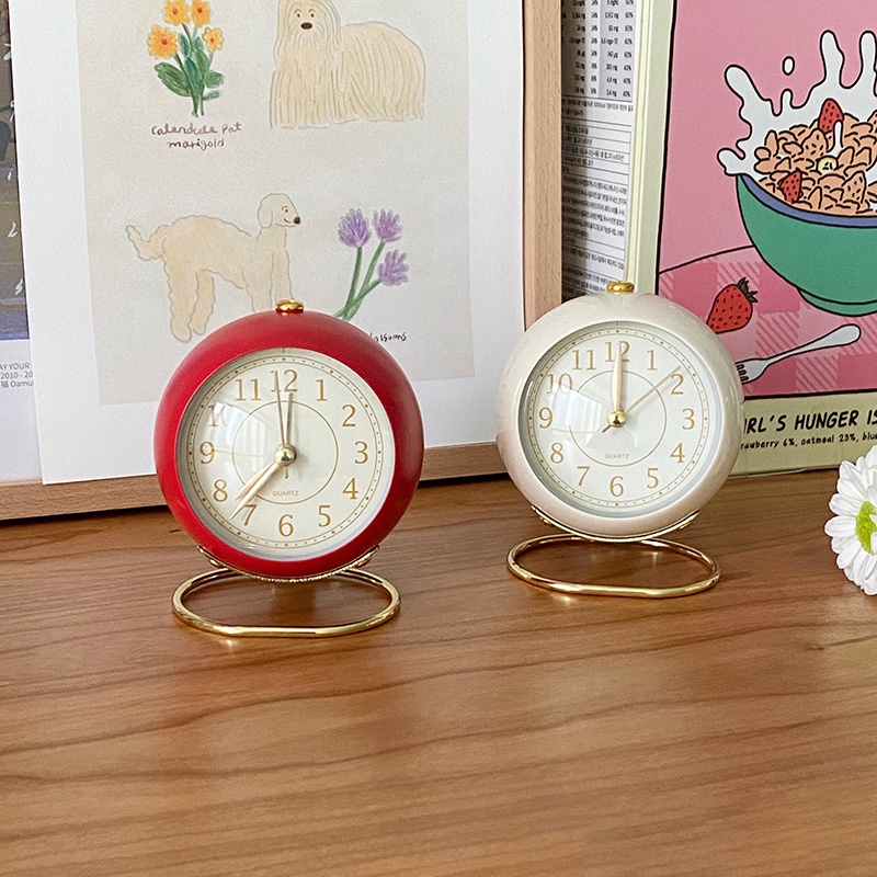 Ins Alarm Clock Student Desktop Alarm Clock Simple Desktop Decoration ...