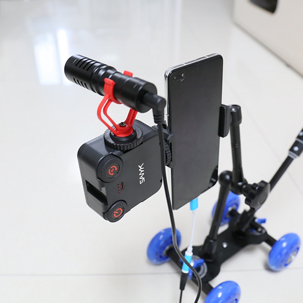 SANYK Vlogging Kit Vlog Video Photography Four-wheel Sliding Motor ...