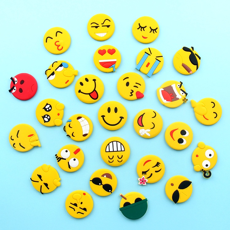 Cartoon Smiley Jibitz Emoji Jibits design Charm Expression design ...