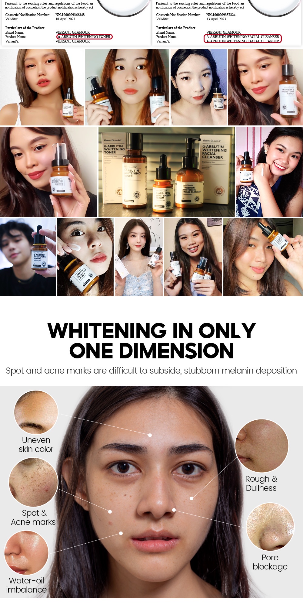 Arbutin Whitening Brightening Moisturizing Face Essence main image 1