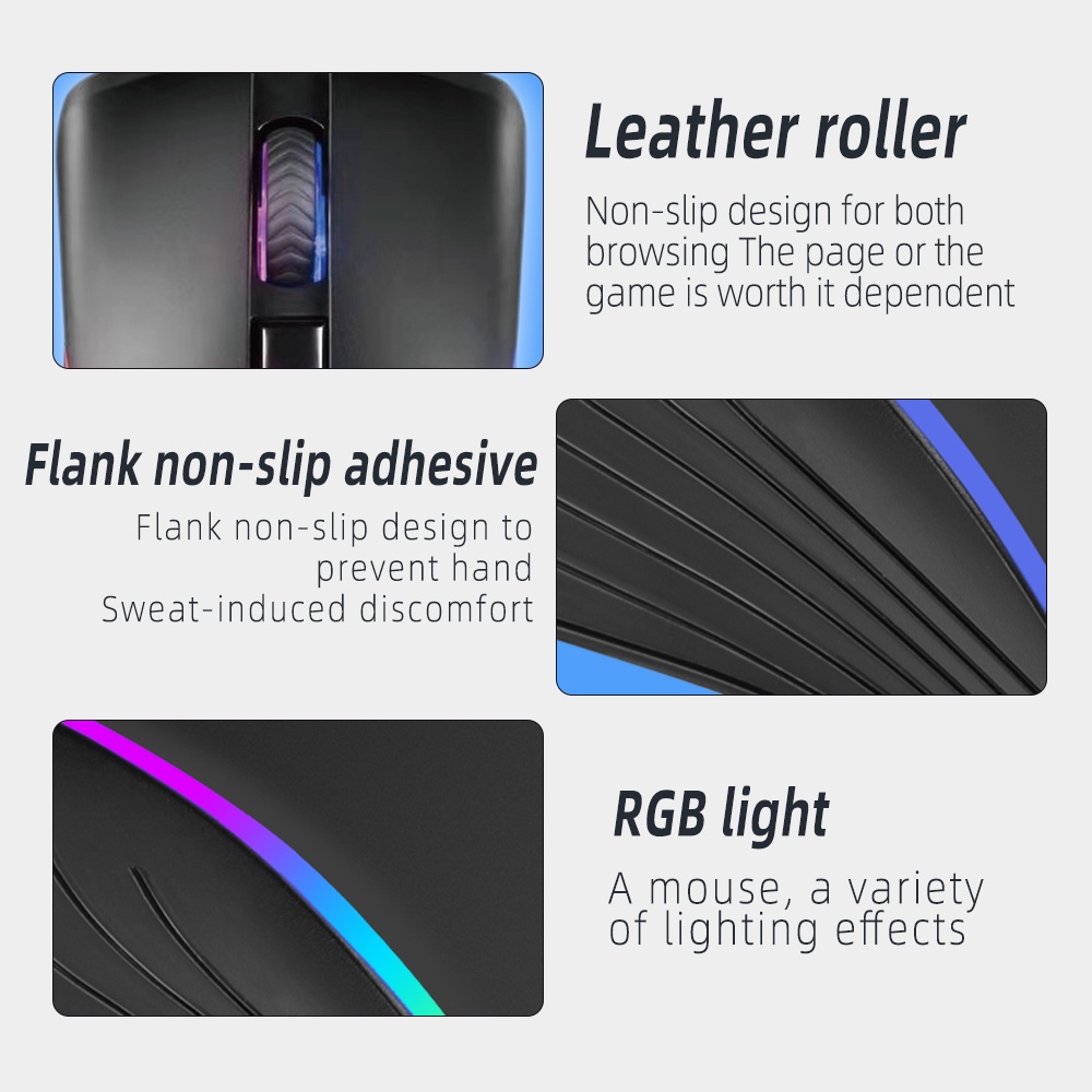 Zeus MR001 ( Z - Lance Head ) Wired Gaming Mouse RGB Backlight Gaming