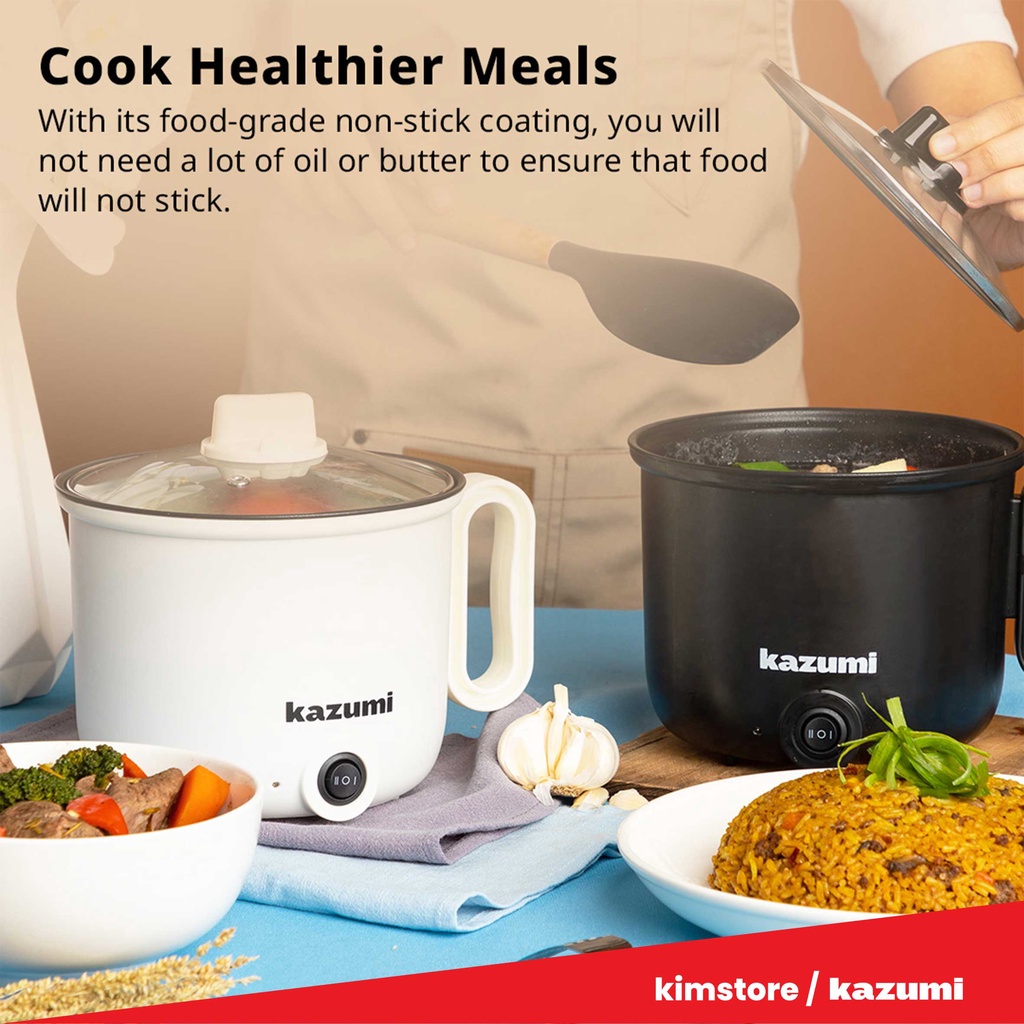 Kazumi KZ-307 1.5L Multifunctional Cooker with Steamer | Shopee Philippines
