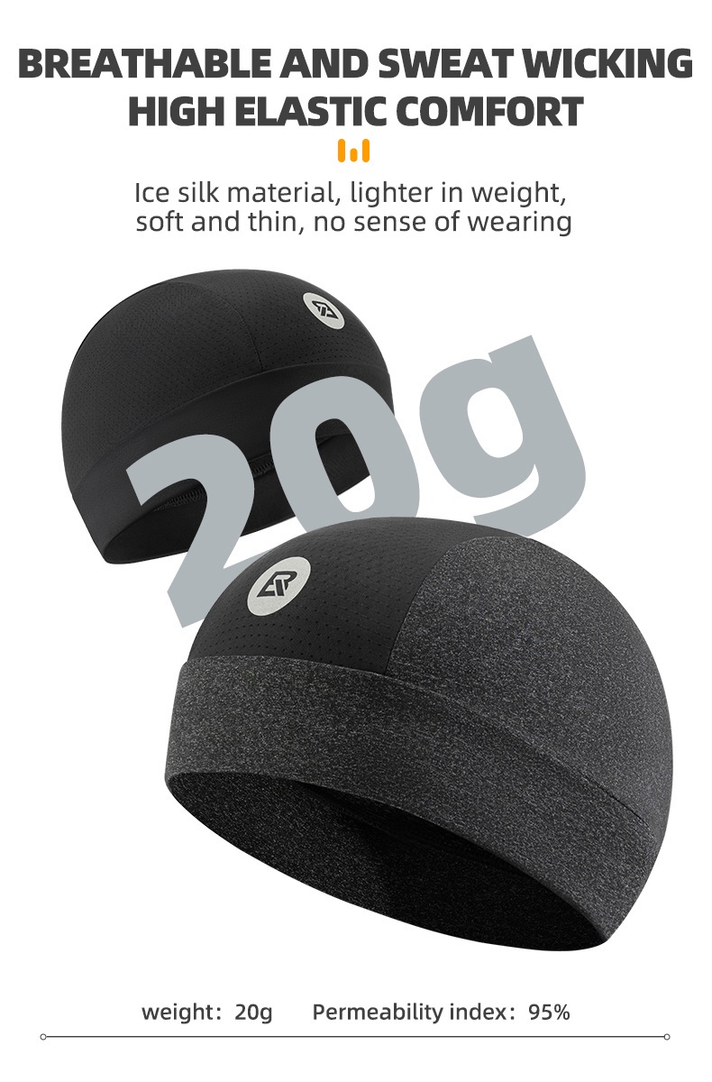 Bike Hat Helmet Liner Reflective Mountain Cycling Caps for Men Women