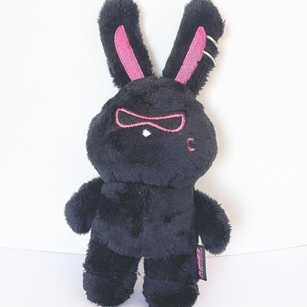 Kpop Idol ATEEZ Mito Doll Cute Seonghwa Animals Plush Doll Black Bunny ...