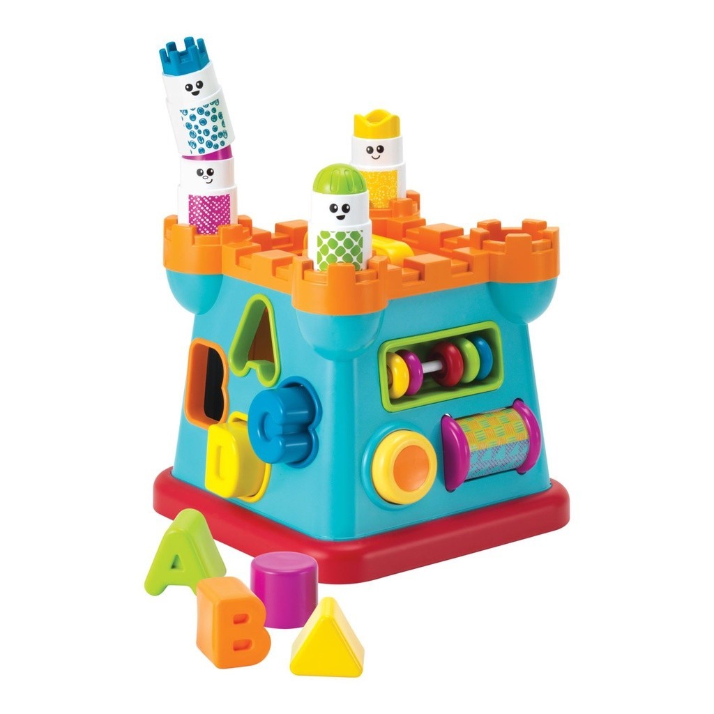 INFANTINO Activity Shape Sorting Castle (BPA-FREE) | Sensory ...