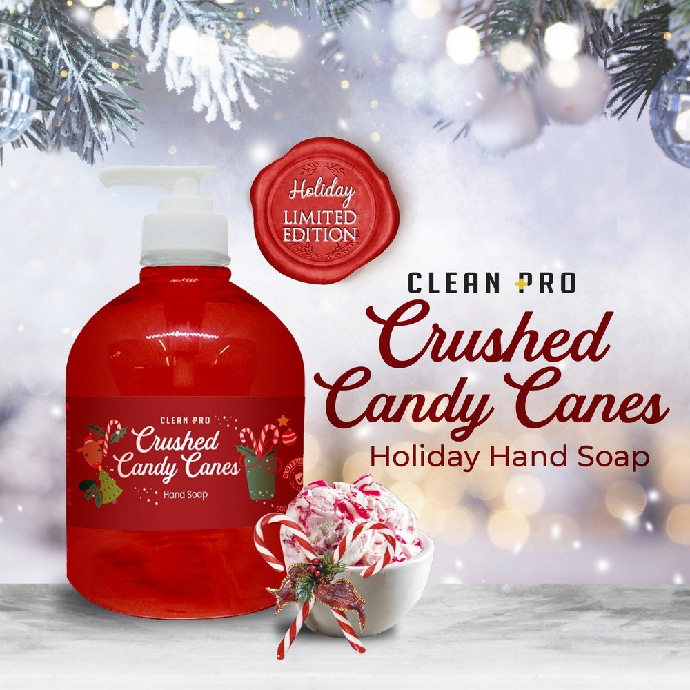 Clean Pro Crushed Candy Canes Holiday Hand Soap 500ml | Shopee Philippines
