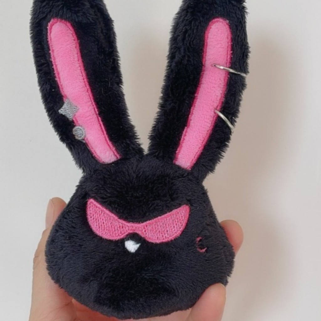 Kpop Idol ATEEZ Mito Doll Cute Seonghwa Animals Plush Doll Black Bunny ...