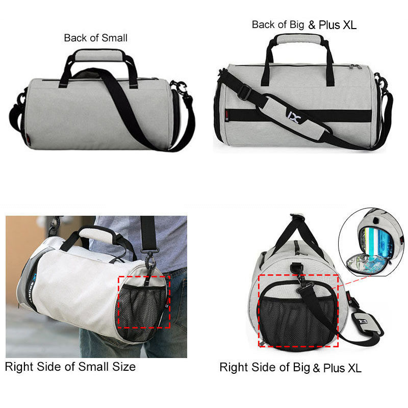 [Legend2] Large Gym Bag Fitness Bags Wet Dry Training Men Yoga For ...