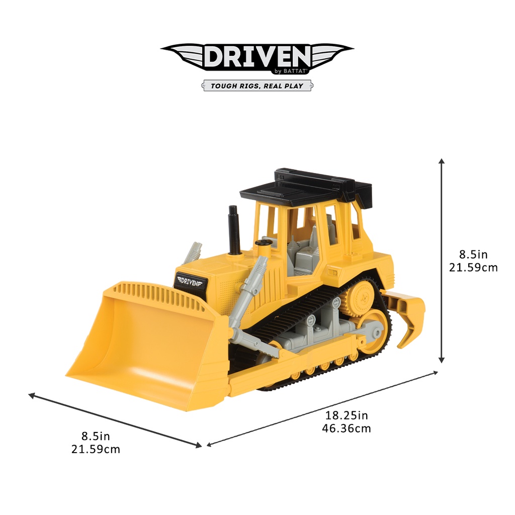 Driven sales bulldozer toy