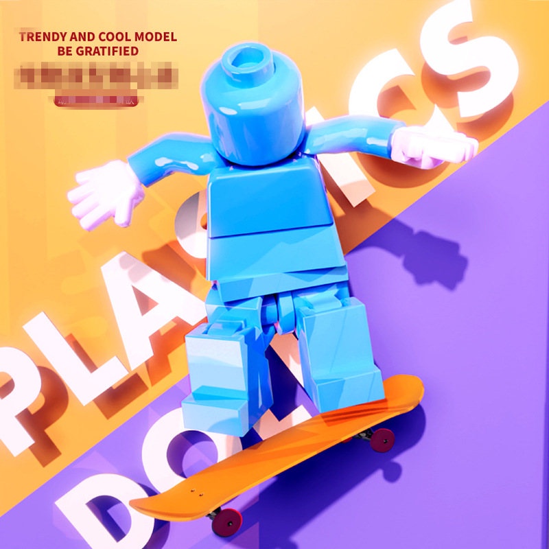 Super Movable Free Action Building Block Figure With Different Hand ...