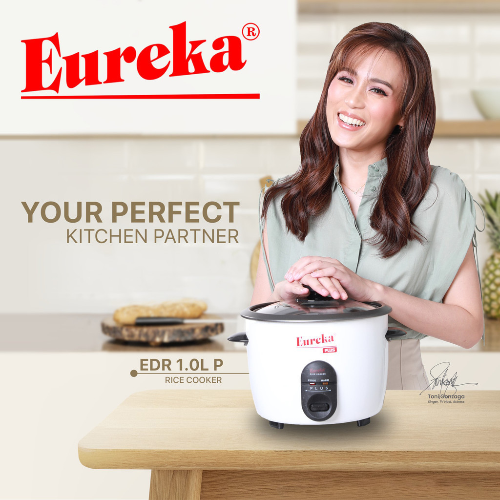 Eureka by Winland Rice Cooker 1.0Liter Drum Type 5cups 400watts EDR-1 ...