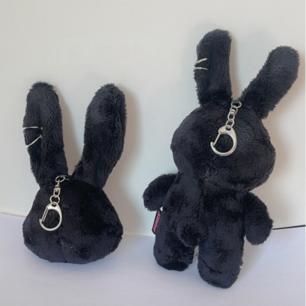 Kpop Idol ATEEZ Mito Doll Cute Seonghwa Animals Plush Doll Black Bunny ...