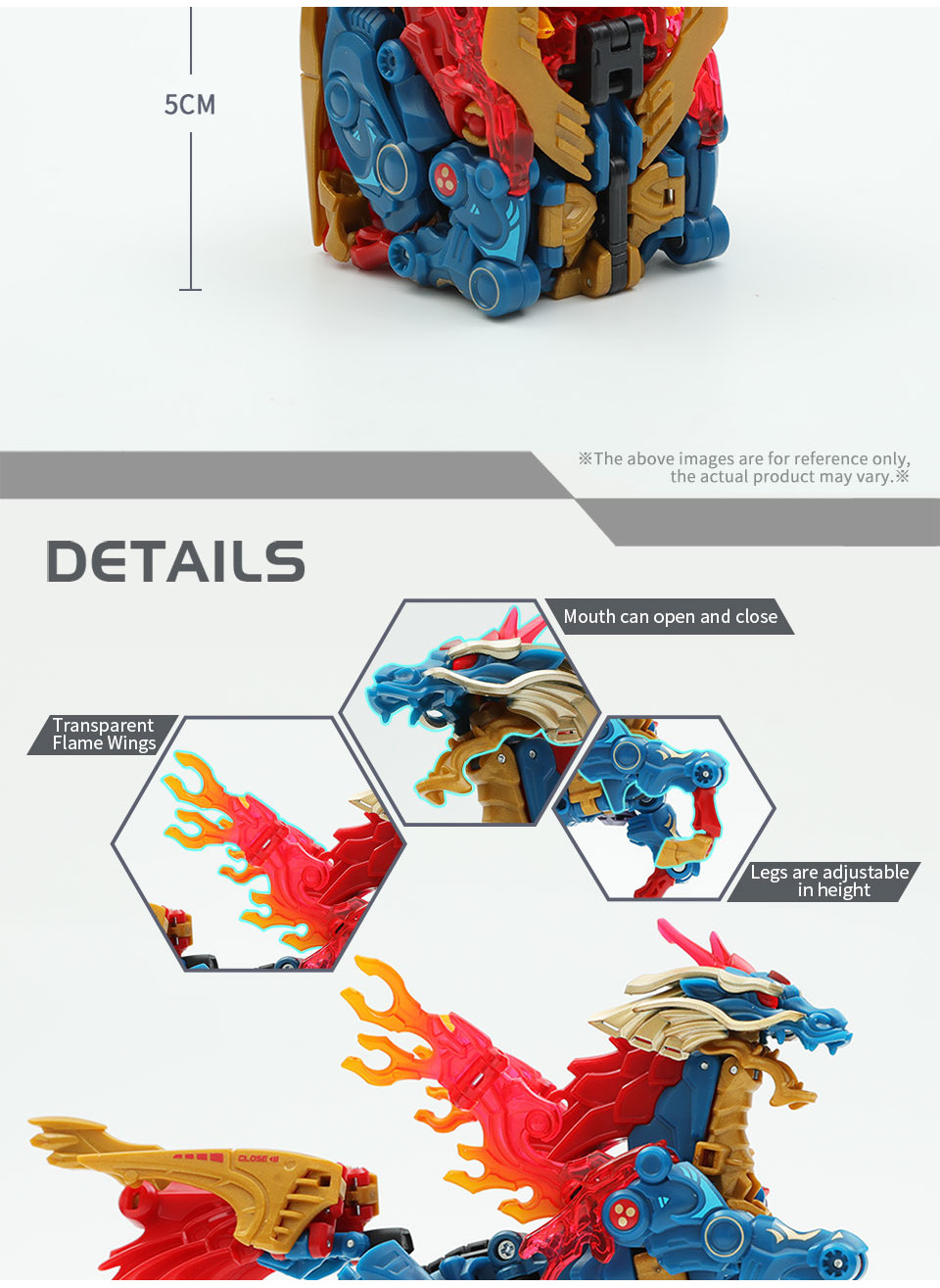 52TOYS Megabox Serie Icarus Elite Deformation, giocattolo per bambini a partire dai 15 anni in su, figurina per l'azione del valore, regalo colorato per compleanno, festa, festa del vino