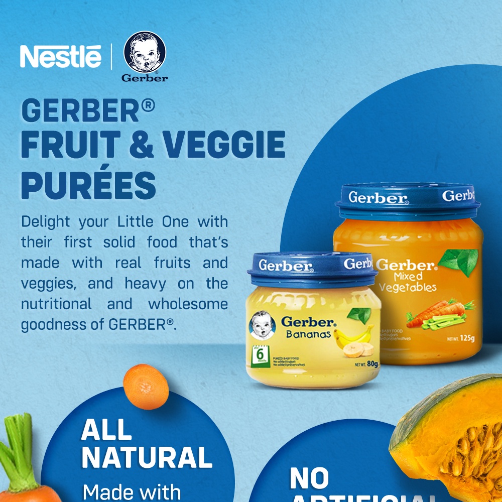 Gerber first hot sale foods