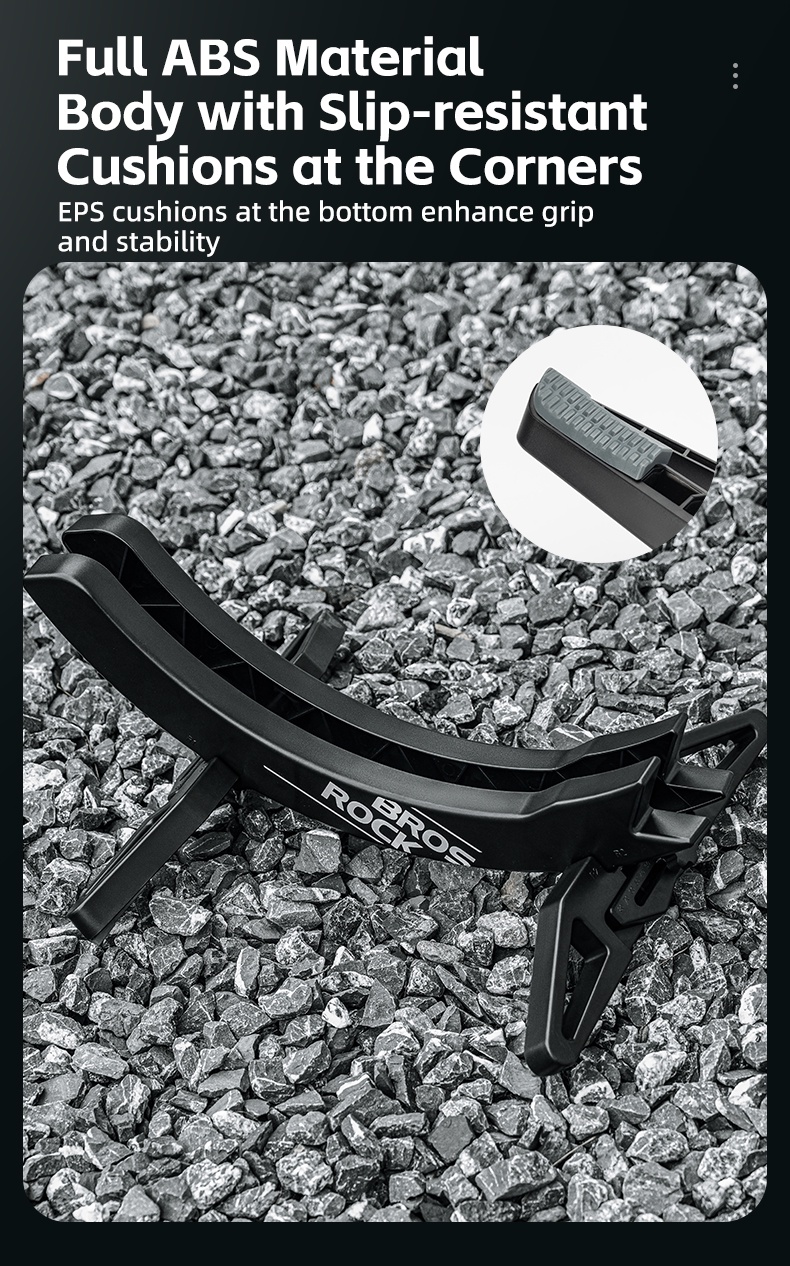 Local Delivery ROCKBROS Bicycle Stand Rack Adjustable Universal Bike ...