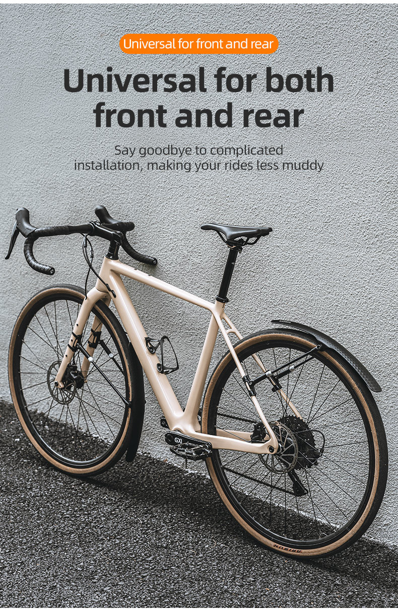 Trek Road Bike Fenders Bike Accessories ROCKBROS Bicycle Mudguard Set Front  And Rear Universal For Mountain