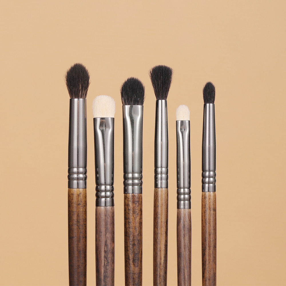 OVW Makeup Brushes Set Goat Hair Eyeshadow Brush 6pcs | Shopee Philippines
