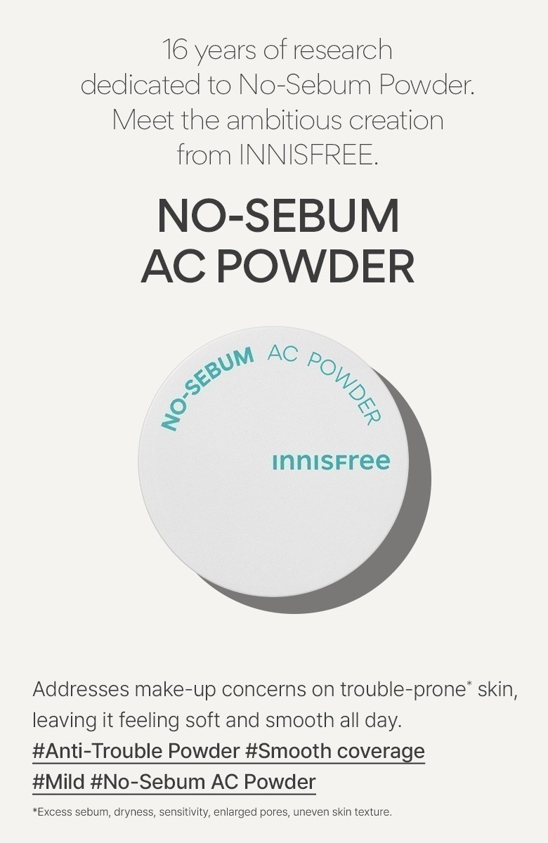 innisfree No Sebum AC Powder | Shopee Philippines