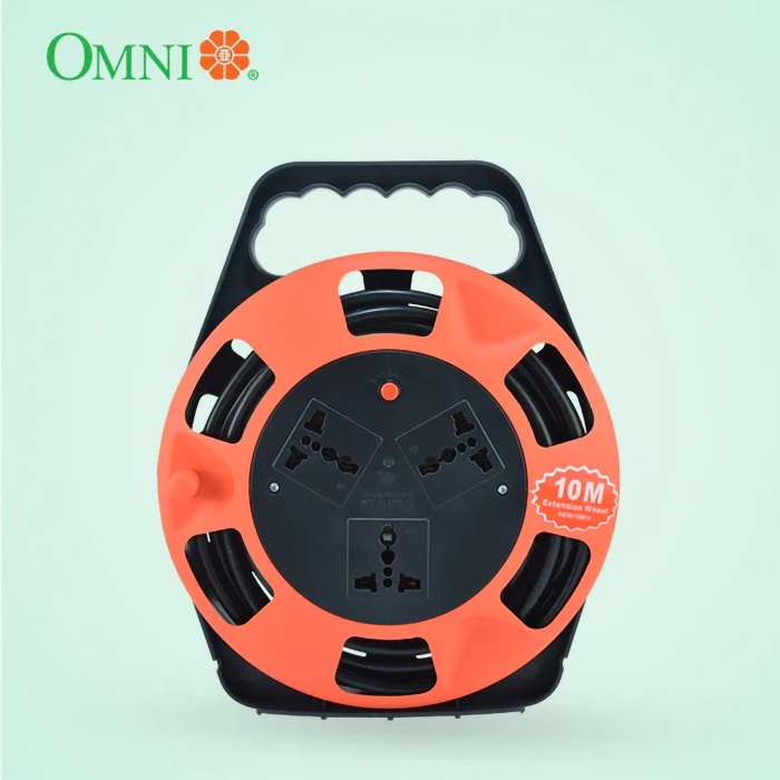 OMNI Heavy Duty Extension Wheel - 10m, 15m 2500W 10A 220V w/ 3 Gang ...