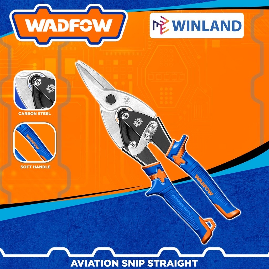 Wadfow by Winland 10 Inches/250 mm Aviation Snip Right Metal Sheet ...