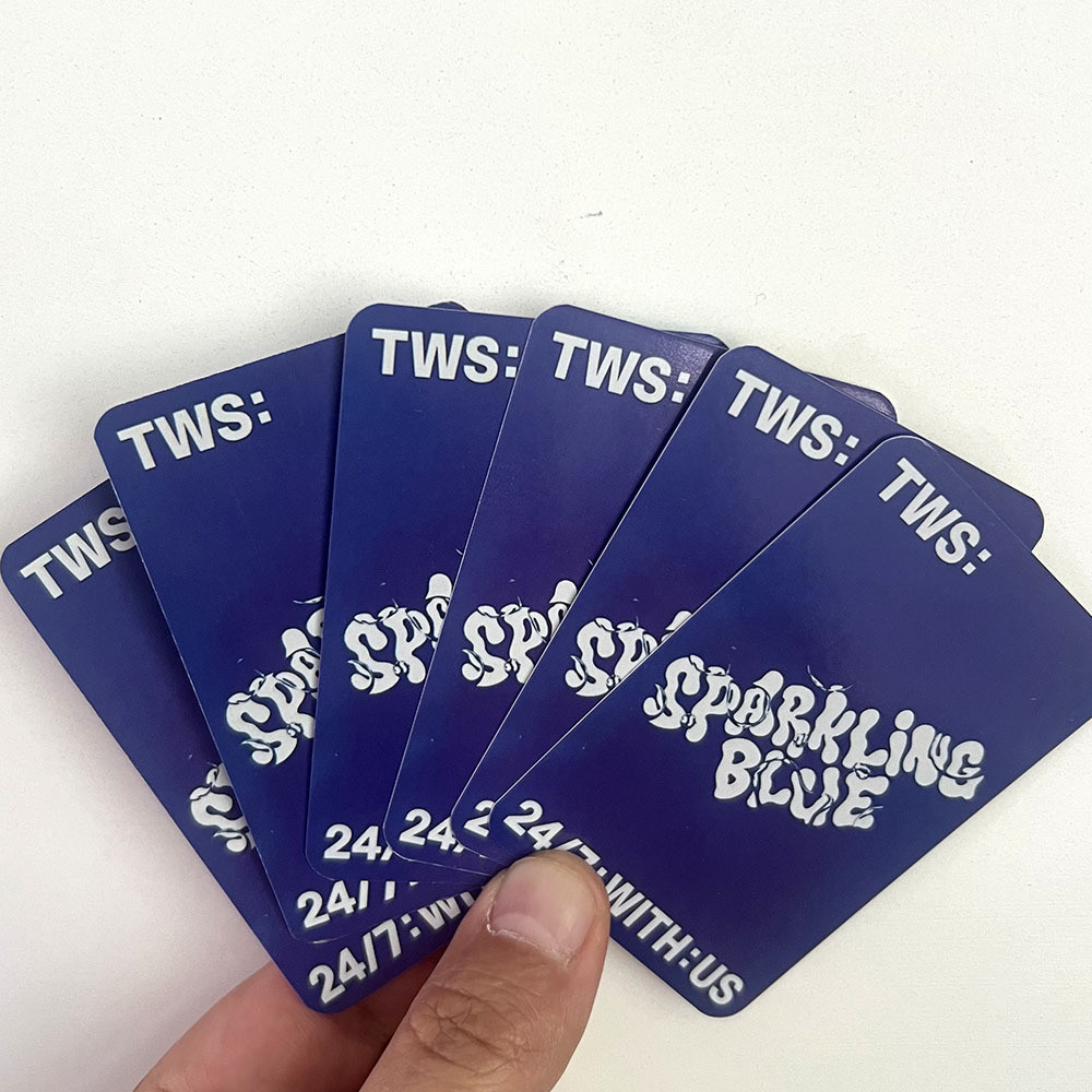 Kpop Idol TWS 1st Mini Album Sparkling Blue Photocards | Shopee Philippines
