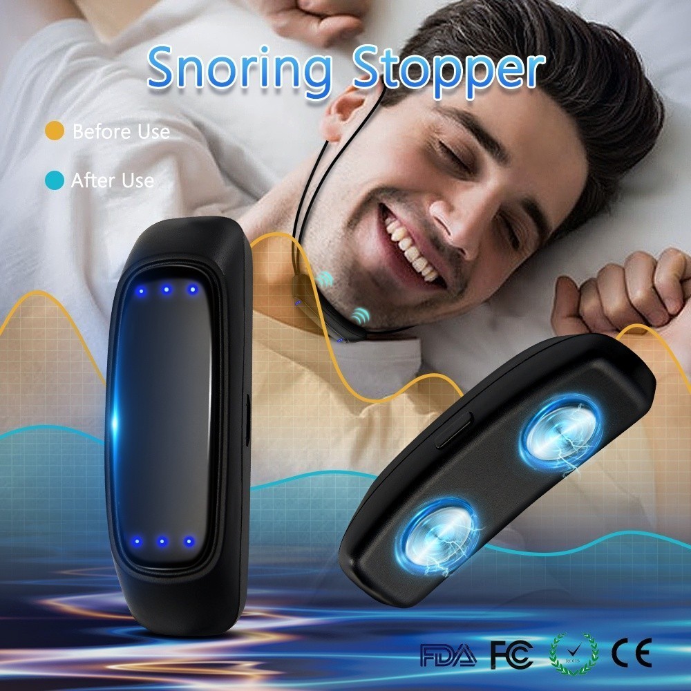Electric Anti Snoring Device Nose Clip Snore Stopper Snoring Device EMS ...