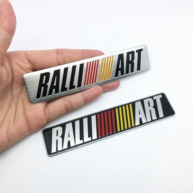 ZR For ANTINIYA RALLIART Car Aluminum Sticker Decal Emblem Car ...