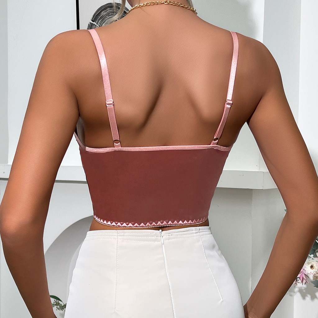 [SportsSpace] Sexy Little Vest Hot Girl Outer Wear Inner Corset Slim ...