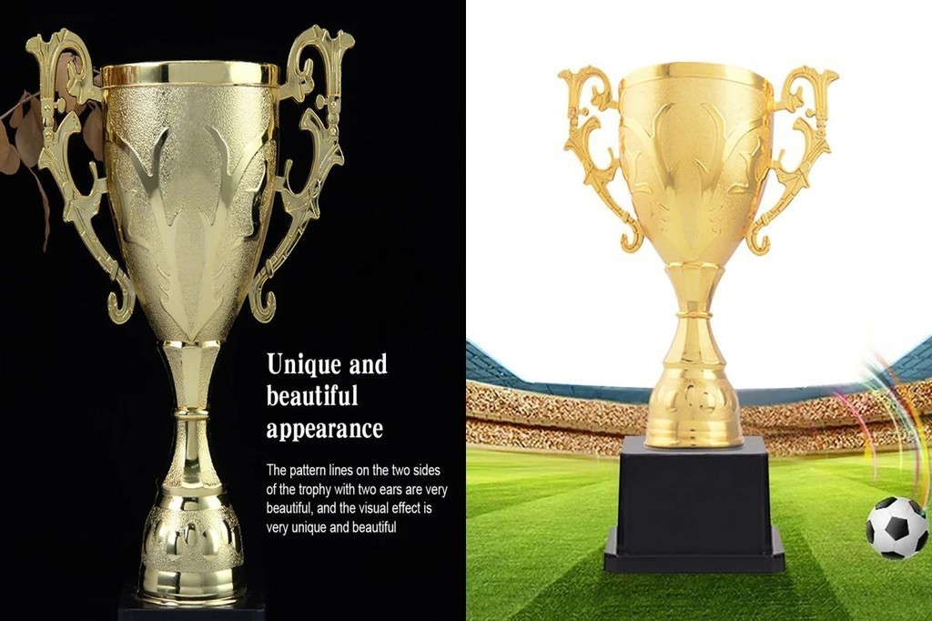 Individual Award Trophy Trophy Toy Golden Victory Trophy with Double ...
