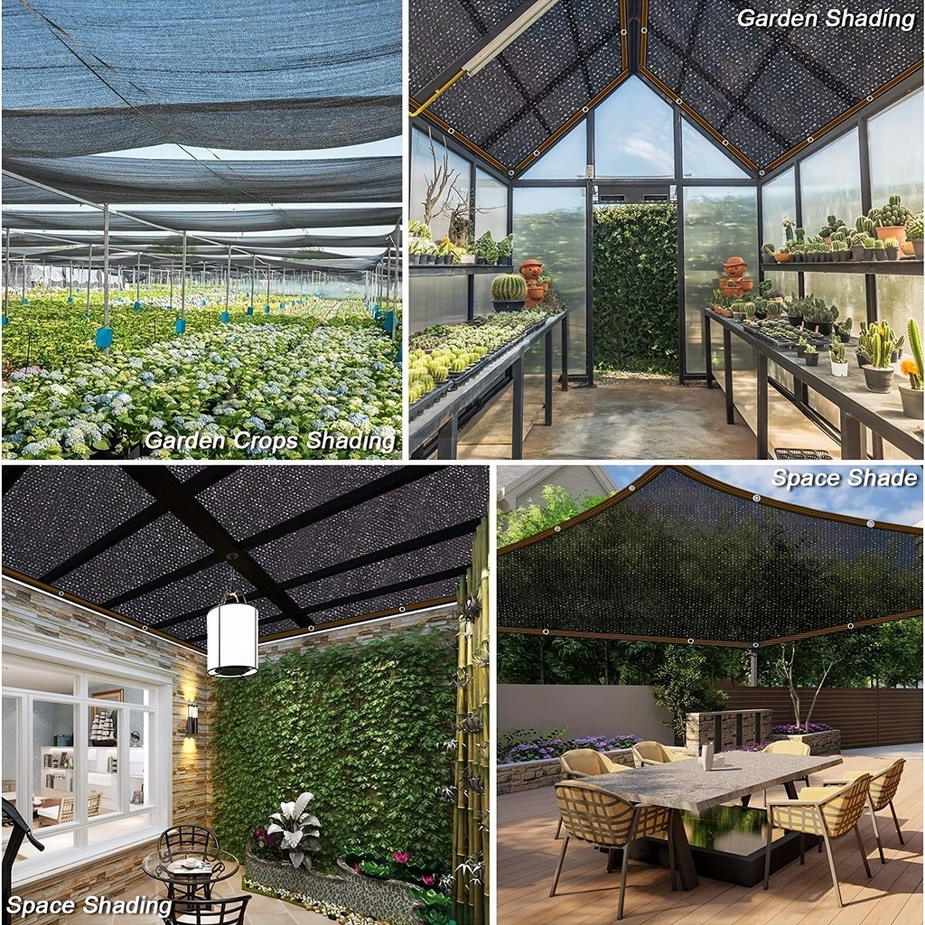 Sunshade Net Protection Greenhouse Outdoor Garden Net Shade For Plants ...