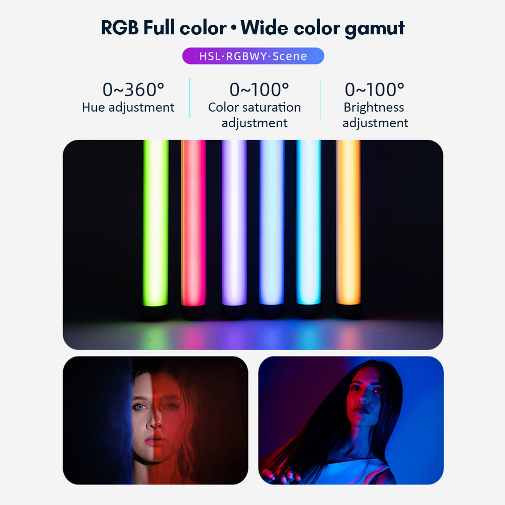 Goshyda 2500K-8500K LED Fill Light, Dimmable On Camera Video Lamp Lighting Oled Display With 1 4 Inch Thread Mount For Tripod Lamp Holder Stabilizer Extension Accessory Etc - View #7