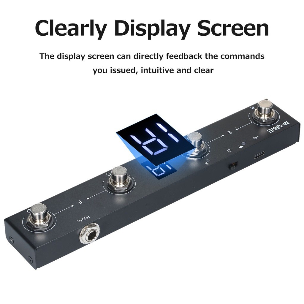 [COD&Ready] M-VAVE Chocolate BT Wireless MIDI Controller Rechargeable 4 ...