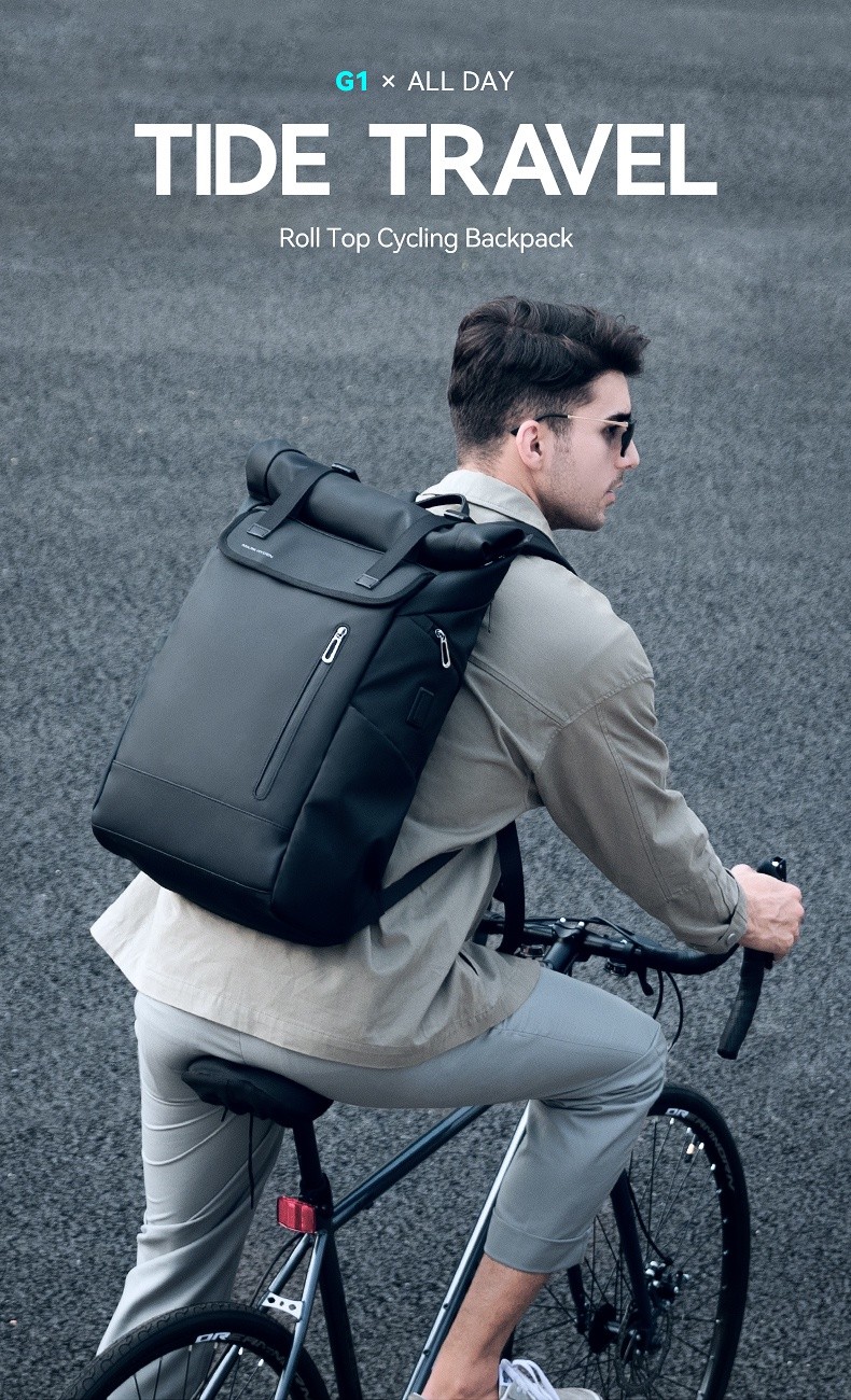 Mark Ryden Expansion Rolltop Travel Backpack | Shopee Philippines