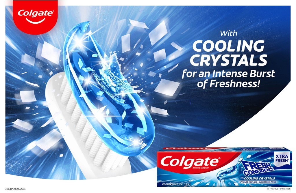 Colgate Fresh Confidence Gel Toothpaste with Cooling Crystals ...