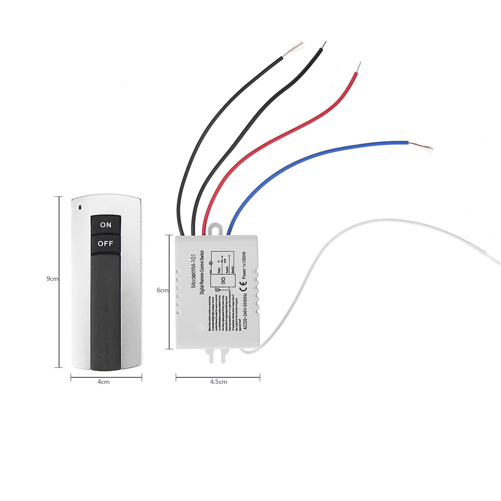 [cologoog.ph] 1 Channel ON/OFF 220V Digital Wireless Remote Control ...