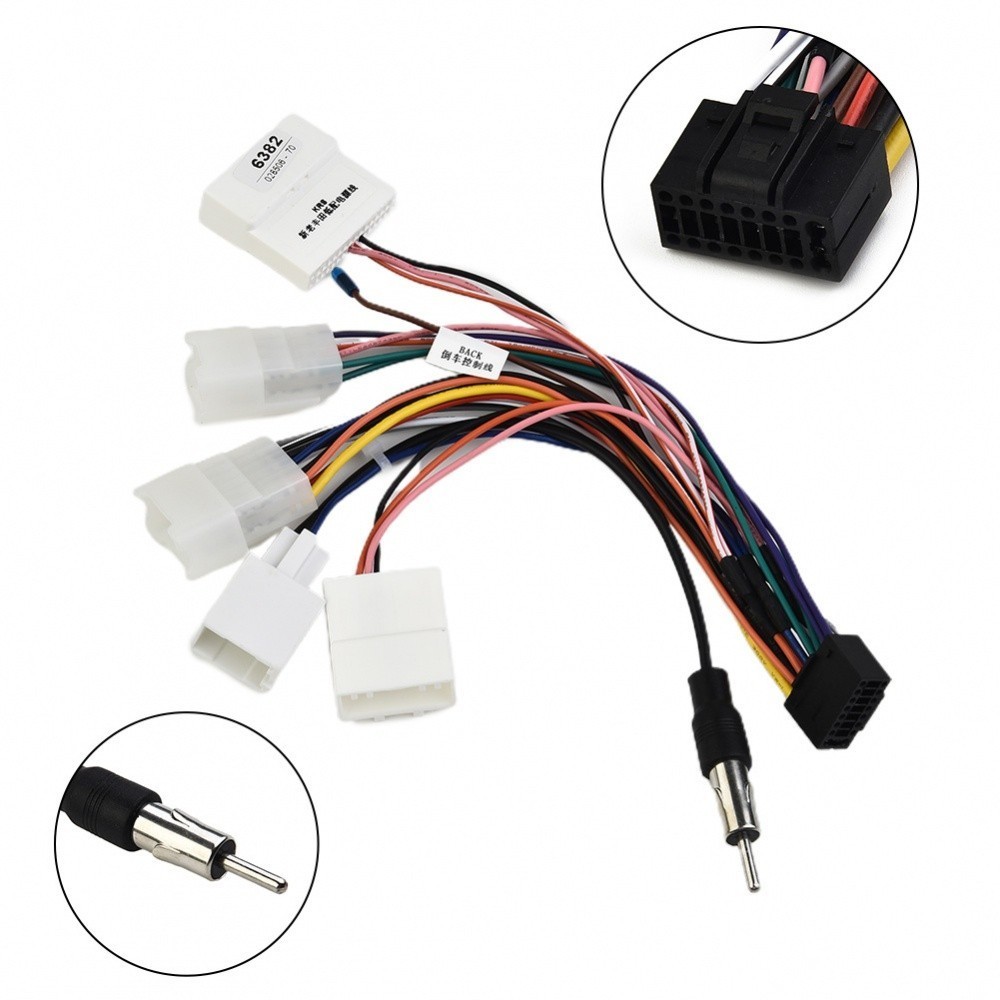 【ACT】Cable Plug 16 Pin Auto Connector Harness Install Stereo Wiring ...