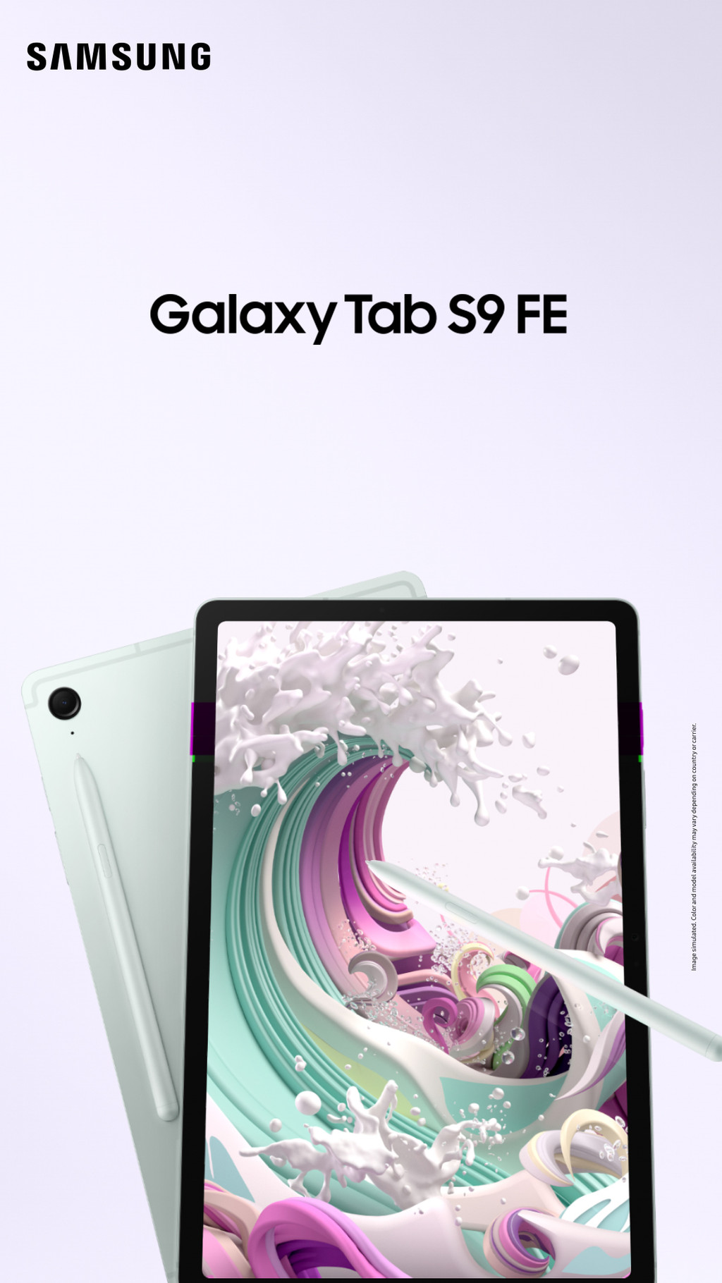 Fe Tab Samsung S9 8gb Ram Price Samsung Galaxy Tab S9 FE Plus 5G - Main Image