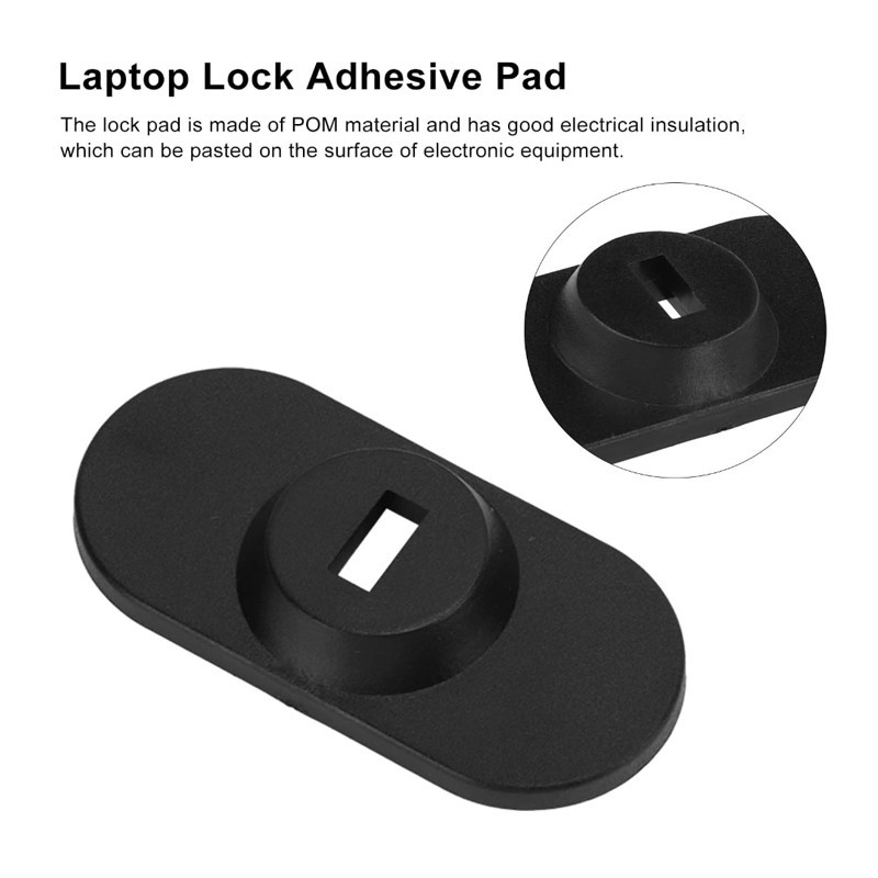 ArgoX Adhesive Mounting Security Lock Slot Adapter for Laptop ...