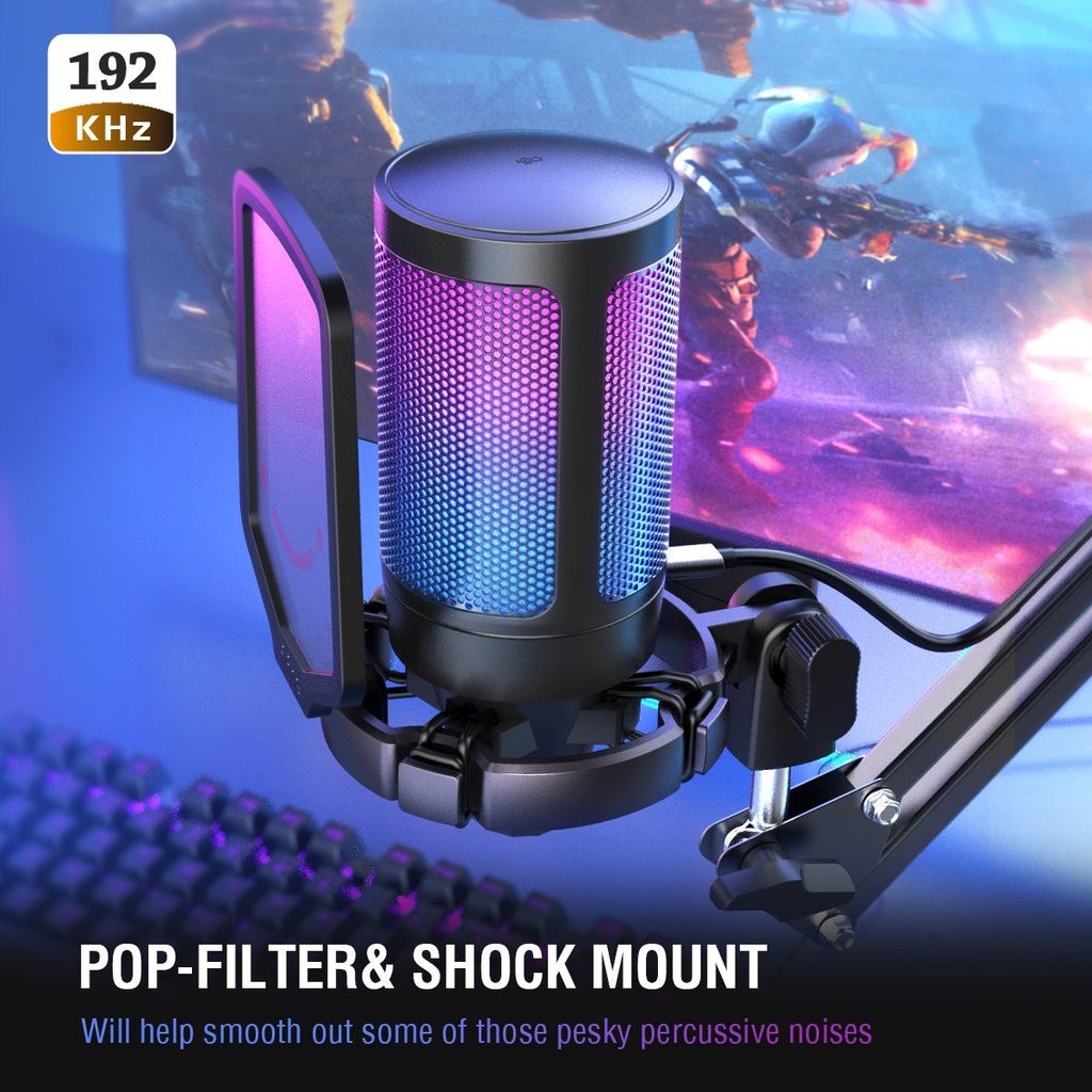 [CLEARANCE] Fifine A6T AmpliGame USB Wired Cardioid Condenser ...