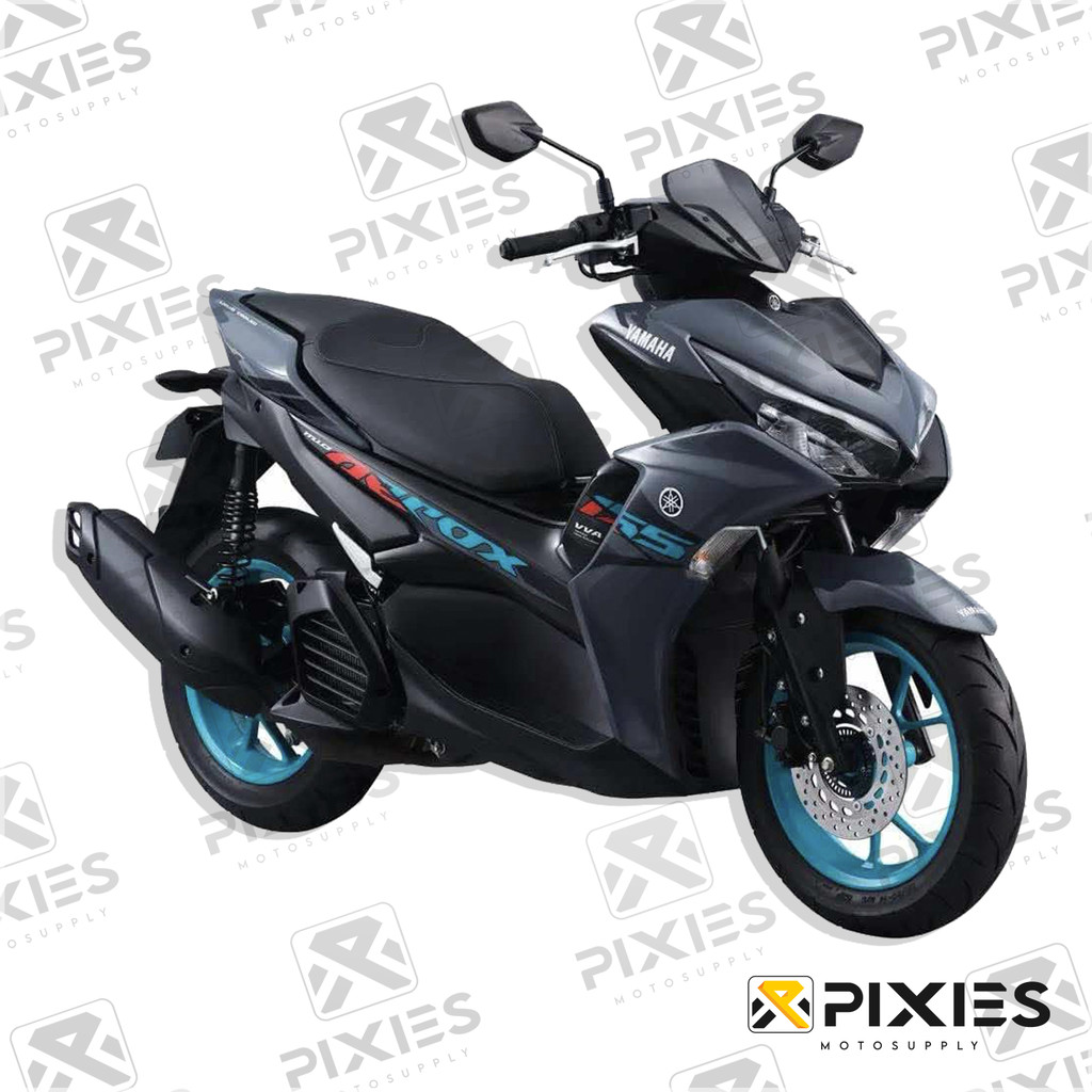 POWER GRAY YAMAHA AEROX V2 GENUINE SPARE PART FAIRINGS FLAIRINGS PLASTIC  PARTS KAHA DARK GRAY