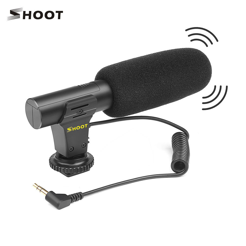 [COD]Shoot Xt-451 Portable Condenser Stereo Microphone Mic With 3.5mm ...