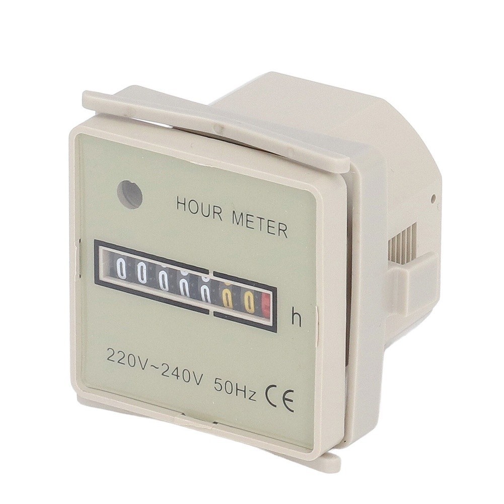 [SMELLSHI] BERM Hour Meter Industrial Timer Electric Time Counter 0 ...