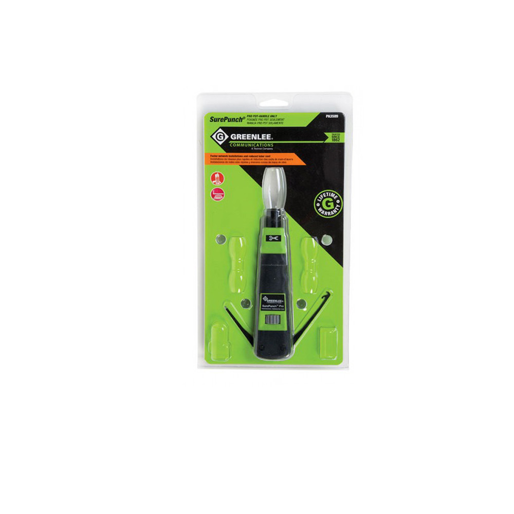 thumbnail image 2 of Greenlee 3579 SurePunch PunchDown Tool With Both 110 And 66 Blades - Wire Cutter 2 of 12